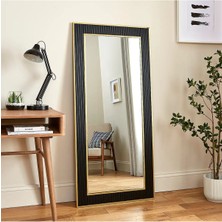 Mks Design 80X150 Boy Aynası / Derz Işlemeli Dekor Ayna / Konsol Aynası / Düzensiz Ayna / Estetik Ayna