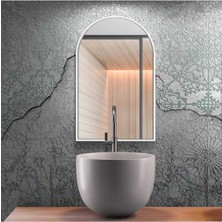 Mks Design 50X90 Banyo Aynası / Estetik Ayna / Asimetrik Ayna / Ayna Dekoru / Pencere Ayna / Lüks Ayna