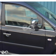 Ebal Oto VW Caddy Krom Cam Çıtası 4 Prç. 2004-2015 P. Çelik