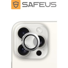 Safeus iPhone 15 Pro Max 9h Safir Temperli Kamera Lens Koruyucu