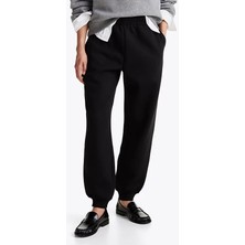 Kadın Sweatpants Eşofman Altı - Siyah