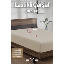 Eve Tekstil Fitted  Penye Kumaş Çift Kişilik Lastikli Çarşaf