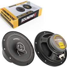 Soundmax SX-CX602 16 cm Profesyonel Coaxial Oto Hoparlör Takımı
