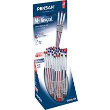 Pensan My King Jel Metal Klipsli 60 Lı Kalem Msk PE06405STAND60