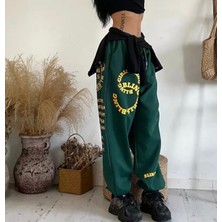 Amor Face Özel Tasarım Bling Gırls Baskılı Şardonlu Kışlık Hip Hopsokak Modası Kadın Eşofmanaltı