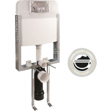 Nkp Igk Yapı – Nkp 0020 Gömme Rezervuar 3/6 Litre (Asma Klozet Uyumlu - 2 Kademeli)