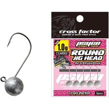 Pro Marine  Psycho Round Lrf Jig Head 1 gr