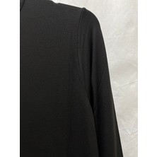 Zeynep Butik Efraze Uzun Kollu Penye Elbise Içlik 148 cm 4422 1631