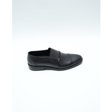 Eymen Shoes Deri Günlük Erkek Ayakkabı, Siyah (Ladik)