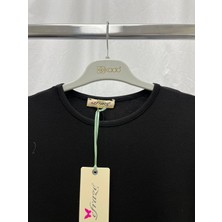Zeynep Butik Efraze Sıfır Kollu Penye Elbise Içlik 145 cm 4421 1630