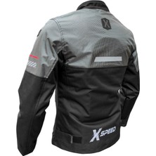 Xspeed Wise Korumalı Motosiklet Montu 50. Yıl Özel Gri