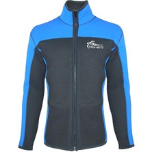 Free-Moto Motorsikletçi Neopren Mavi Polo Mont