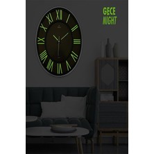 Galaxy Duvar Saati Exculusive Gri Fosforlu FS-719-G
