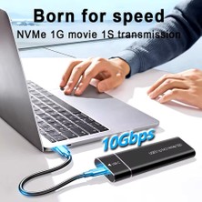 Bluesery BS-M2 USB 3.1 Type-C To Pcı-E Express Nvme SSD M.2 M-Key Hard Disk Kutusu