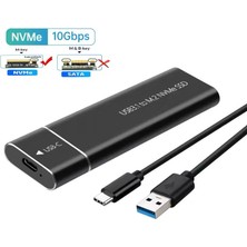 Bluesery BS-M2 USB 3.1 Type-C To Pcı-E Express Nvme SSD M.2 M-Key Hard Disk Kutusu