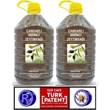 Elif Cafe Çandarlı Birinci Zeytinyağı 5 lt Pet Şişe zeytinyağı 5 litre 2 adet