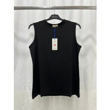 Zeynep Butik Efraze Sıfır Kollu Penye Içlik Body Bluz Tunik 69 cm 405 1624