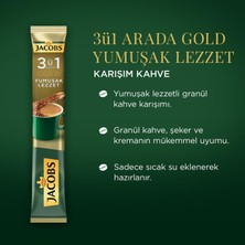 Jacobs 3ü1 Arada Gold Yumuşak Lezzet Kahve 18 gr x 40 Adet