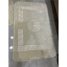 İstinye Halı Yıkanabilir Kaymaz Taban 60 x 100 50 x 60 2'li Banyo Paspası Klozet Takımı