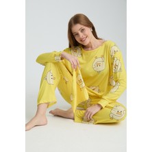 Rasa Homewear Soft Fnm Uzun Kollu Pijama Takımı