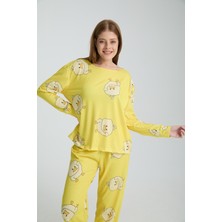 Rasa Homewear Soft Fnm Uzun Kollu Pijama Takımı