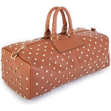 Vera Çanta Nas Bag Kadın Zımbalı Şık Geniş El Çantası