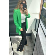 Butik Exvoto Krep Doku Blazer Ceket