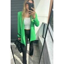 Butik Exvoto Krep Doku Blazer Ceket