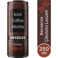 Obsesso Çikolata Soğuk Kahve 250 ml x 6 Adet