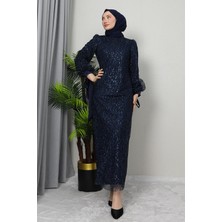 Giza Store Dicle Tesettür Elbise Zümrüt