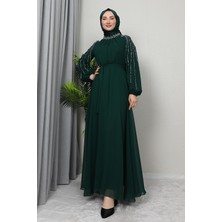 Giza Store Semra Tesettür Elbise Siyah