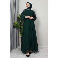 Giza Store Semra Tesettür Elbise Siyah