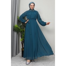 Giza Store Semra Tesettür Elbise Siyah