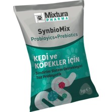 Mixtura Pharma Synbio Mix Kedi Probiyotik ve Köpek Probiyotik - Sindiriim Sistemi Destekleyici Düzenleyici Toz