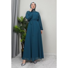 Giza Store Semra Tesettür Elbise Siyah