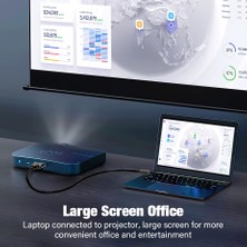 Derwell 3 Metre HDMI To DVI 24+1 DVI To HDMI Kablo Altın Uçlu Hdmı-Dvı Kablosu Erkek Tv Hd Pc Projektör Ps4/3 Cabble