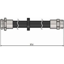 Cavo C900889A Ön Fren Hortumu Golf Iı Jetta Iı 83-91 Toledo I 91-98 191611701A