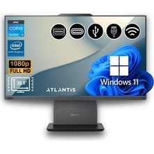 Lenovo Thinkcentre Neo 50A 24 Gen 5 I5-13420H 24GB 512GB M.2 SSD  12SC000QTR  ATL29 23.8" W11PRO  All In One Bilgisayar