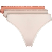 Tommy Hılfıger Kadın 3 Lü Tanga UW0UW02824-0TG
