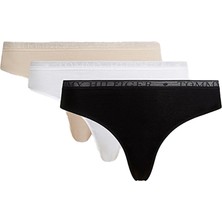 Tommy Hilfiger Tommy Hılfıger Kadın 3 Lü Tanga UW0UW04890-0XY
