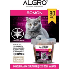 Freeze Dried Kedi Ödül Maması - Somon Kova Ambalaj 80 gr