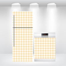 Buzdolabı-Bulaşık Makinesi Kendinden Yapışkanlı Folyo Kaplama Pötikare & Pitikare