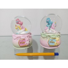 Gifted Müzikli ve Işıklı Kar Küresi 12 cm  4145 Mavi