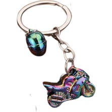 Mini Motor&kask Metal Anahtarlık