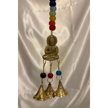 Rahan Rüzgar Çanı Deprem Zili Çanı Kapı Zili Pirinç Buda Budha