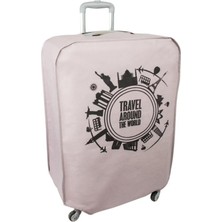 58 cm x 22 cm x 40 Cm.unisex Koruyucu Kılıfı Küçük Boy Valiz Kılıfı
