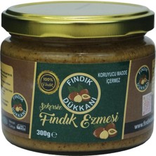 FINDIK DÜKKANI Şekersiz %100 Fındık Ezmesi-Katkısız 300 gr