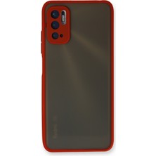 Newface Xiaomi Poco M3 Pro Kılıf Montreal Silikon Kapak - Kırmızı 13