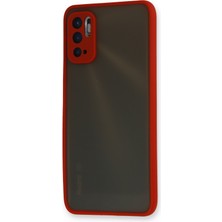 Newface Xiaomi Poco M3 Pro Kılıf Montreal Silikon Kapak - Kırmızı 13