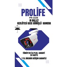 Prolife 8 Kameralı Yeni Nesil Yüz Tanımalı Insan Yüzü Eşgal Fotoğrafı Çeken 5 Mp Sony Full HD Ultra Üstün Kalite Güvenlik Kamerası Seti